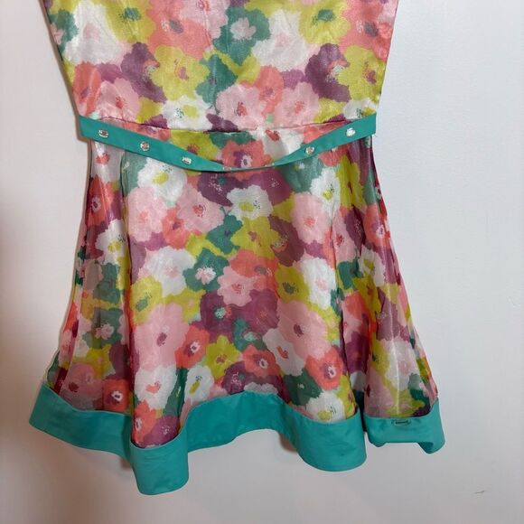 American Girl Doll Girls 10 Floral Dress - Picture 3 of 13